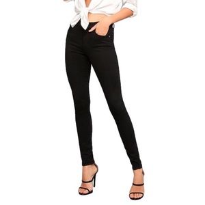 AGOLDE Black Filter Free Skinny Jeans